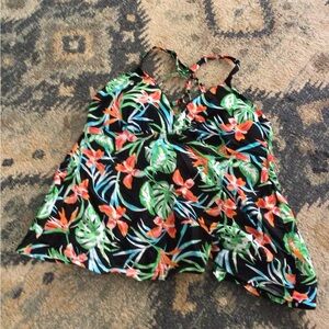 Time & Tru Swim Top